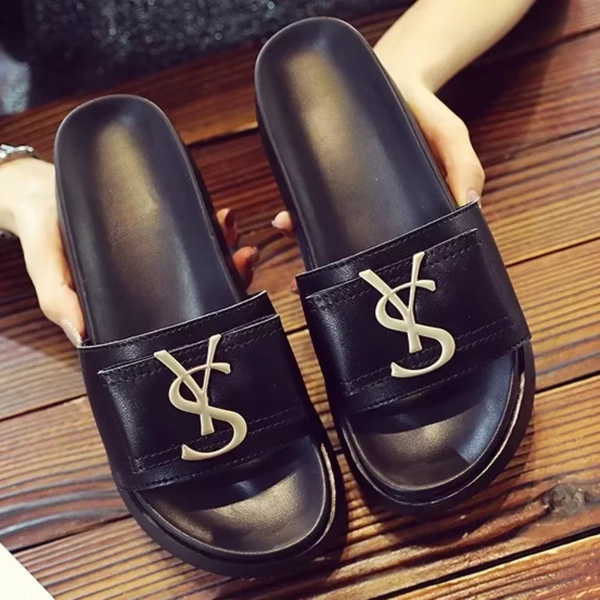 Slippers Luxury Shoes Women Platform Design Slides Fashion Letters Ladies Shoes Casual Slipper Outside Non-slip Slippers Sandals - AliExpress 