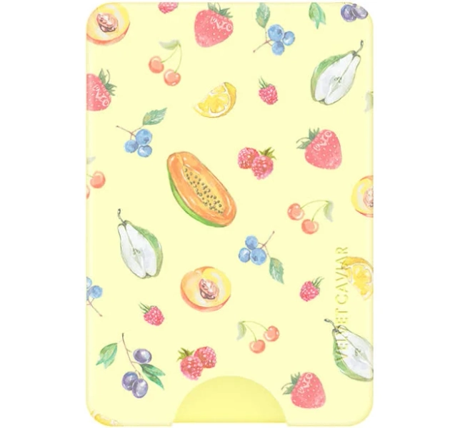 Cutie Fruity MagSafe Velvet Caviar Wallet