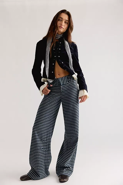 Time Flies Low-Rise Clean Trousers