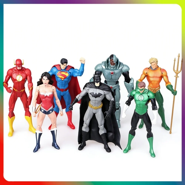 Justice League Batman V Superman Action Figure Superman Batman Wonder Woman The Flash Green Lantern DC Collectible Toy Gifts - AliExpress 