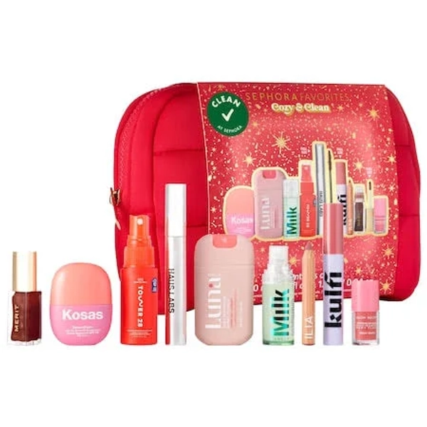 Sephora Favorites Cozy & Clean Makeup Value Set