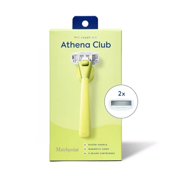 Athena Women's 5 Blade Reusable Razor Kit - Matchpoint