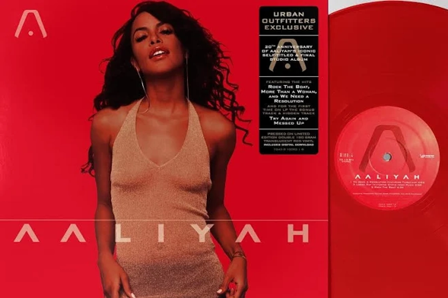 Aaliyah, Music Album, Red Cd, 90s Music, 16x24, 24x36 Poster