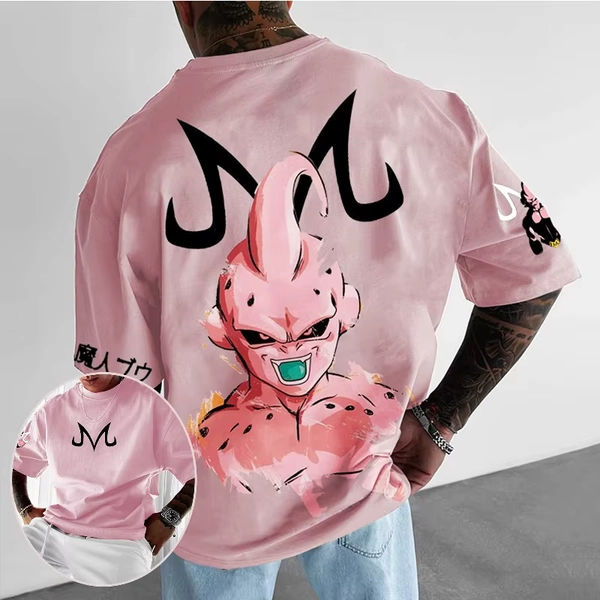Dragon Ball 2025 Autumn/Winter Men's Hoodie Streetwear Majin Buu Anime Printed Casual Loose Version Harajuku Parent-child Top - AliExpress 26