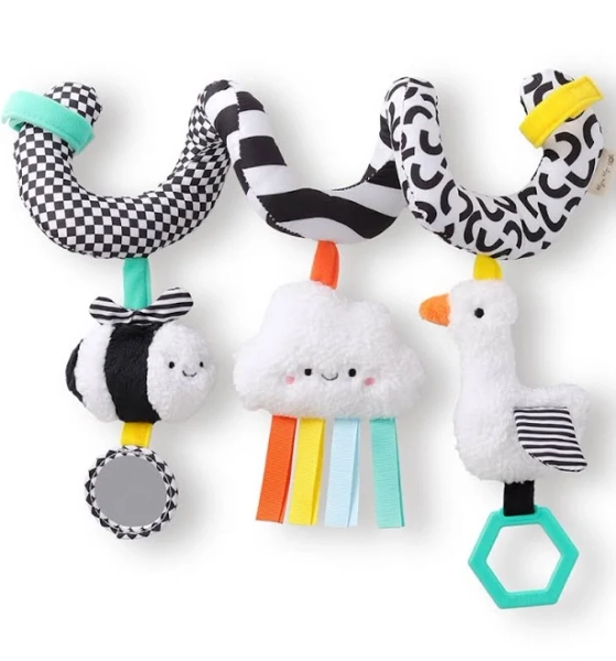 Itzy Ritzy Veggie Car Seat Activity Toy