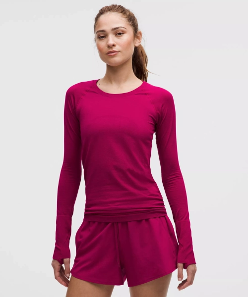 Swiftly Tech Long-Sleeve Shirt 2.0 *Hip Length | Women's Long Sleeve Shirts | lululemon