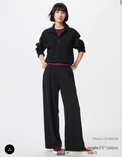 Any black baggy sweats