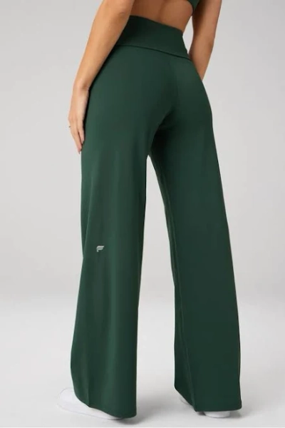 Fabletics Women's PureLuxe Foldover Straight Leg Pants