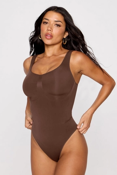 Nearly Naked Shapewear Thong Bodysuit