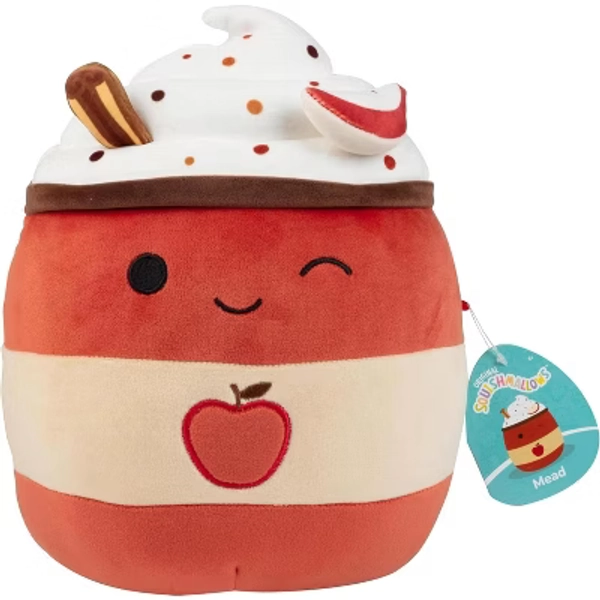 Squishmallows Original 10-Inch Mead The Apple Cider- Official Jazwares Plush- Collectible Stuffed Animal Toy- Easter Basket Gift for Kids Girls & Boys