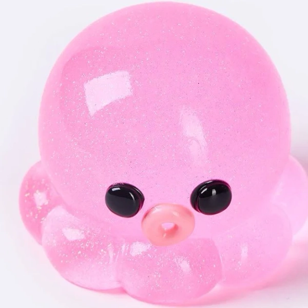 Tabasquishy Glitter Octopus Squishy Taba