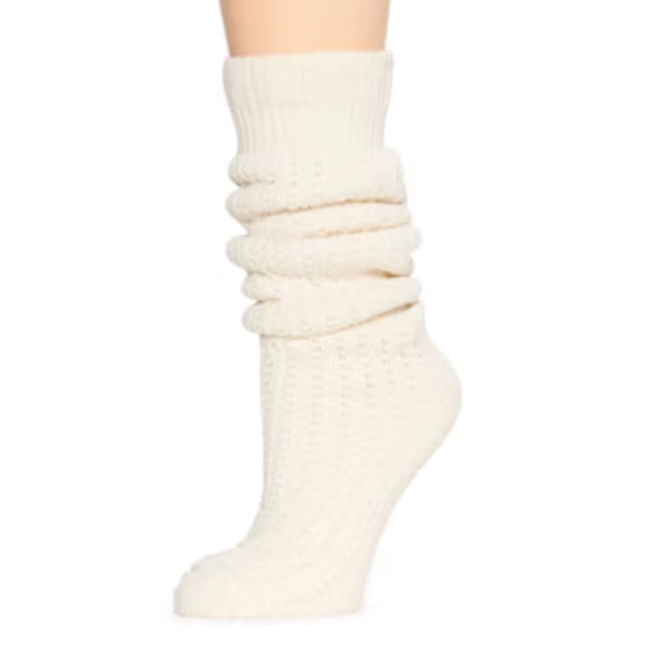 Arizona Slouch Womens 1 Pair Crew Socks