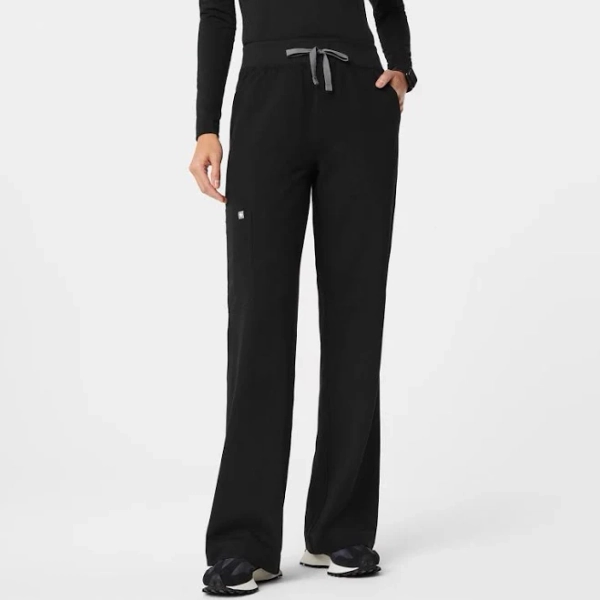 FIGS Womens High Waisted Isabel Wide Leg