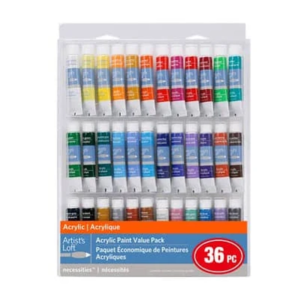 Artist's Loft 36 Color Acrylic Paint Value Pack