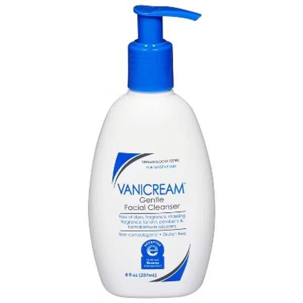 Vanicream Gentle Facial Cleanser for Sensitive Skin - Unscented - 8 fl oz