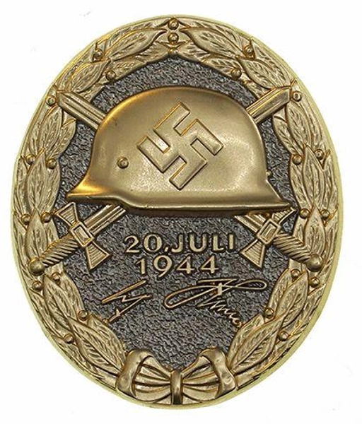 Verwundetenabzeichen 1944 Gold