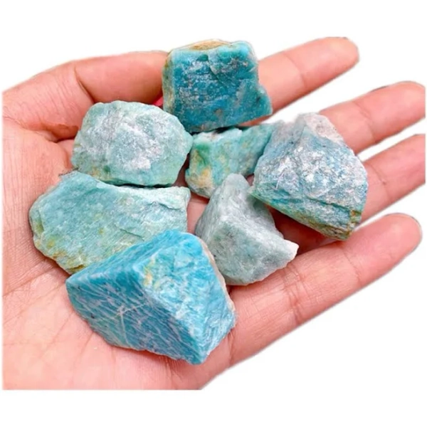 AITELEI Natural Amazonite Crystal Stone