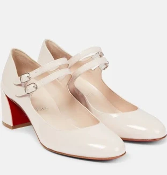 Christian Louboutin Miss Jane 55 patent leather pumps