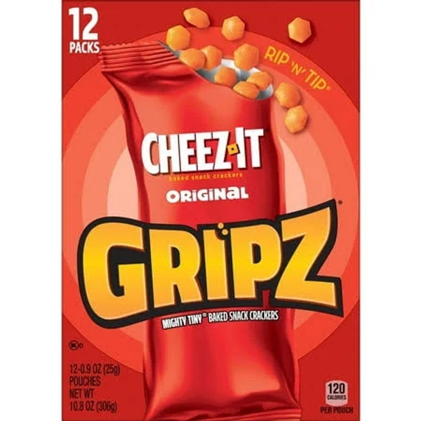 Cheez-It Gripz Tiny Baked Snack Cheese Crackers