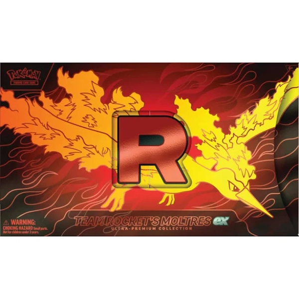 Pokemon Team Rocket's Moltres EX Ultra Premium Collection