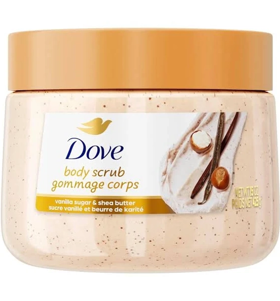 Dove Body Scrub Vanilla 15.0 oz