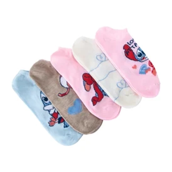 Valentine's Day Juniors Licensed Socks 5-Pairs | Five Below