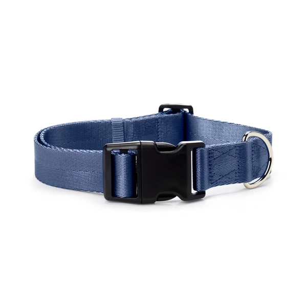 YOULY Adjustable Dog Collar, Blue, Medium