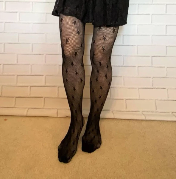 Stars Mesh Fishnet Tights