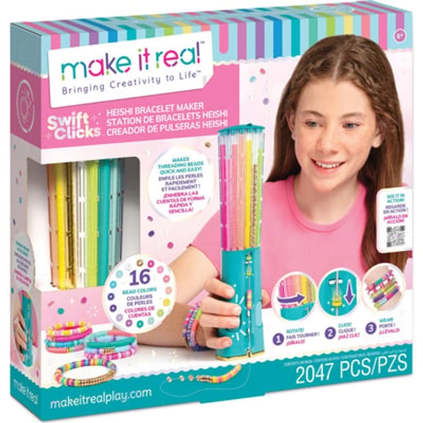 Make It Real Swift Clicks Heishi Bracelet Making Kit in Multi at Nordstrom