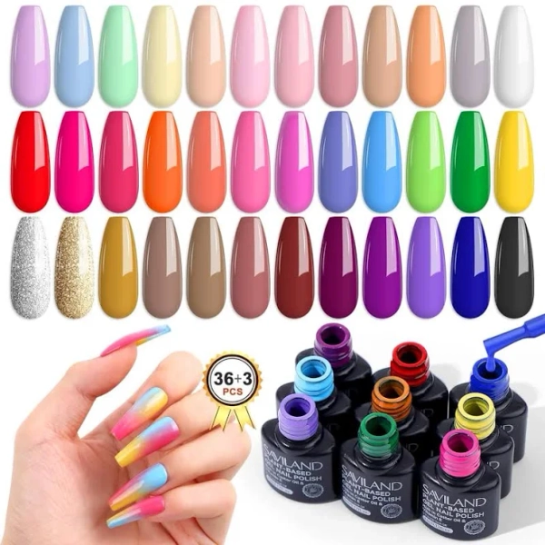 Women's All Season 36 Colors Gel Nail Polish Set