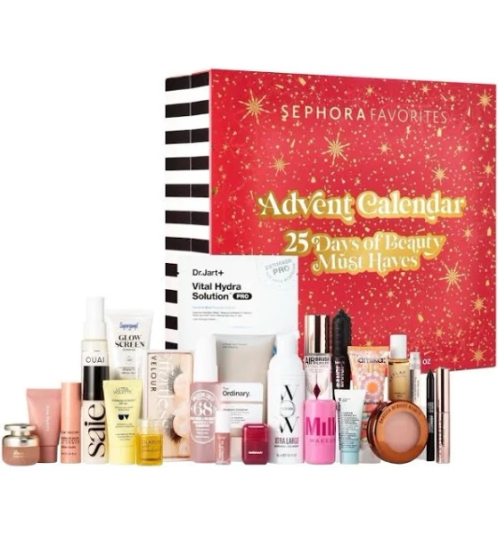 Sephora Favorites Advent Calendar 25 Days Of Beauty Holiday Limited
