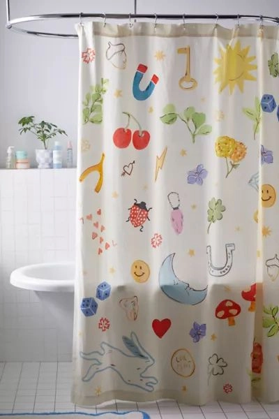 Lucky Charm Shower Curtain