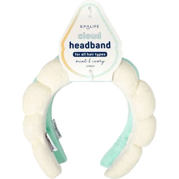 Bubble Skincare Headband 2-Pack