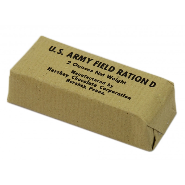 U.S. Army Field Ration D Chocolate 2 Ounces