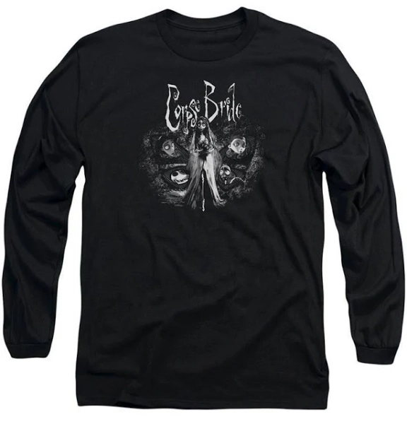 Corpse Bride Bride To Be Men's Long Sleeve