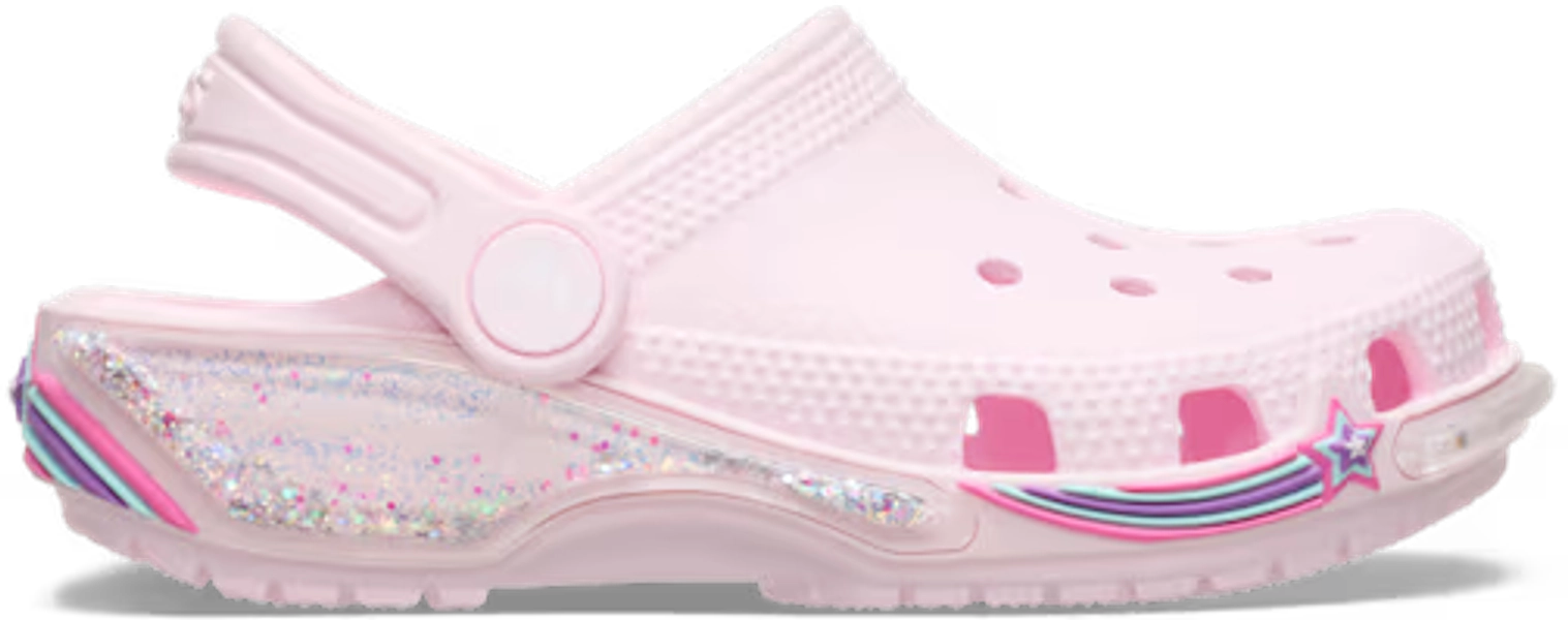 Toddler Classic Star Sparkle Shaker Clog