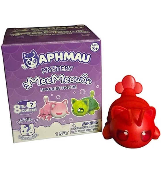 EDIMAX Aphmau MeeMeows Mystery Blind Box Figure Litter 4 UNDER THE SEA - Lobster Cat - New Toys & Collectibles