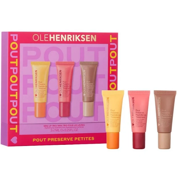 Olehenriksen Pout Preserve Petites Mini Lip Trio