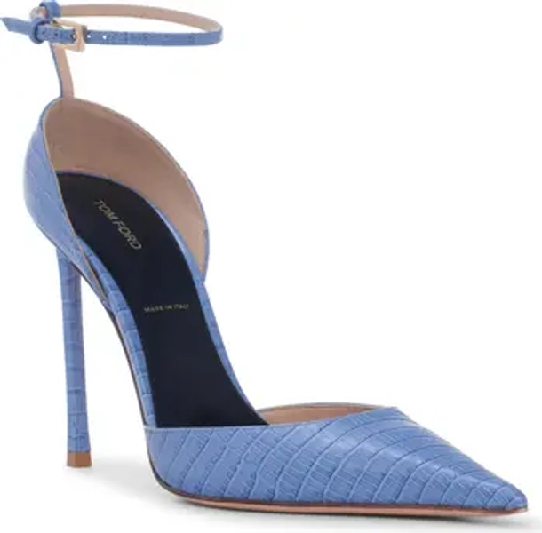 Vertigo Ankle Strap d'Orsay Pump