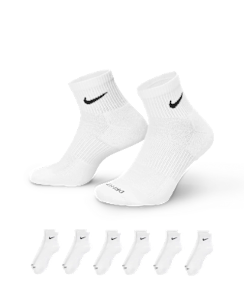 Nike Everyday Plus Cushioned Training Ankle Socks (6 Pairs)