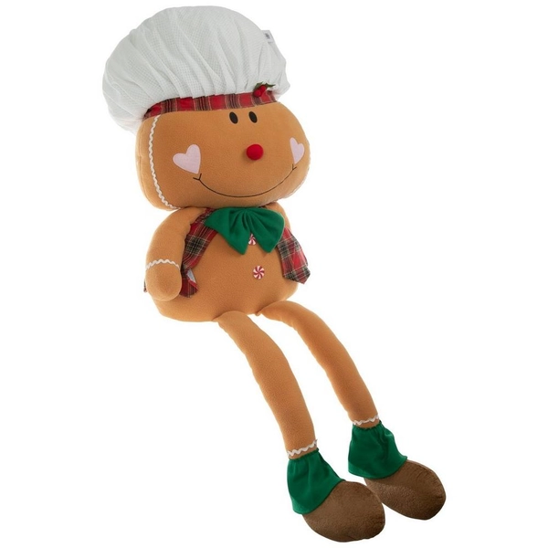 Jumbo Sitting Gingerbread Chef Plush