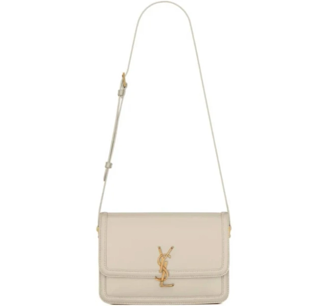 Saint Laurent Women's Refined Leather Shoulder Bag