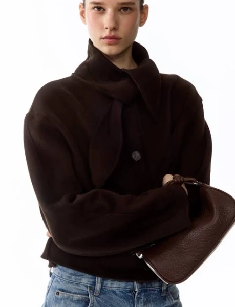 H&M Ladies Handmade Wool-Blend Jacket