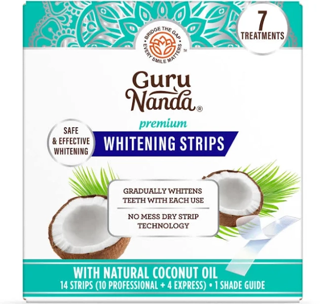 GuruNanda Premium Whitening Strips