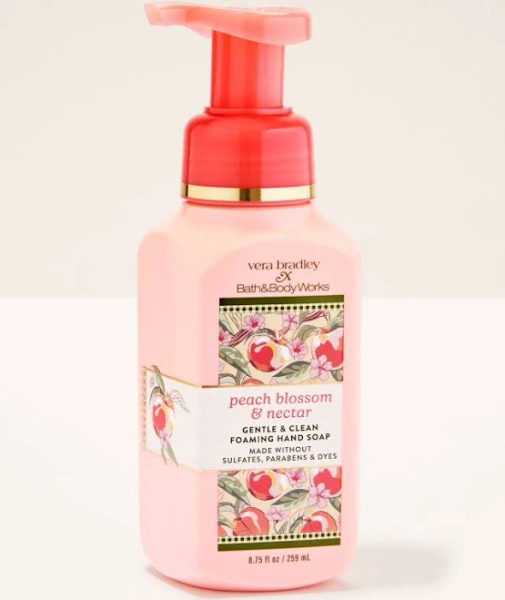 Bath & Body Works Peach Blossom & Nectar Gentle & Clean Foaming Hand Soap