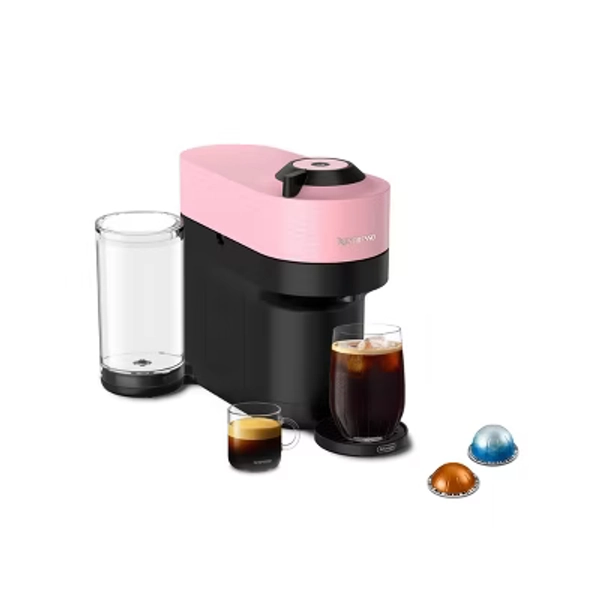Nespresso Vertuo Pop+ Coffee and Espresso Maker by De'Longhi, Candy Pink: Nespresso Machine with Pods, Automatic Shut-Off