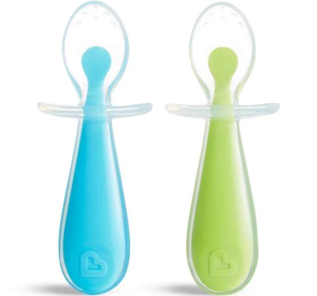 Munchkin Gentle Scoop Silicone Training Spoons