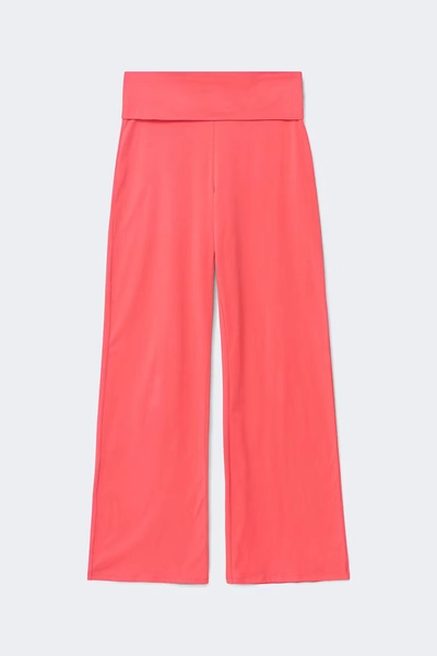 14+ coral yoga pants tall - Orange  - Gina Tricot