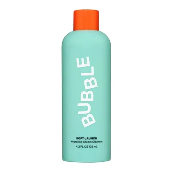 Bubble Skincare Soft Launch Hydrating Cream Cleanser - 4.2 fl oz: Sensitive & Dry Skin, Paraben-Free, Unscented