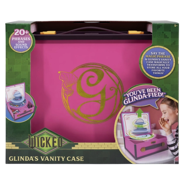 Wicked Glinda's Vanity Case, Plastic, Toys for Children Ages 3 and up